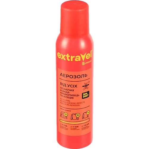 Аерозоль репелент Extravel Superior 100 мл