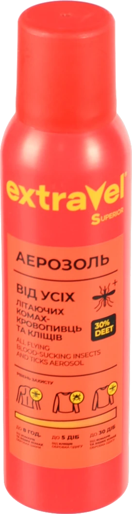 Аерозоль репелент Extravel Superior 100 мл