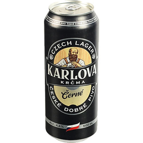 Пиво Karlova Krčma 0.5л темне Cerne