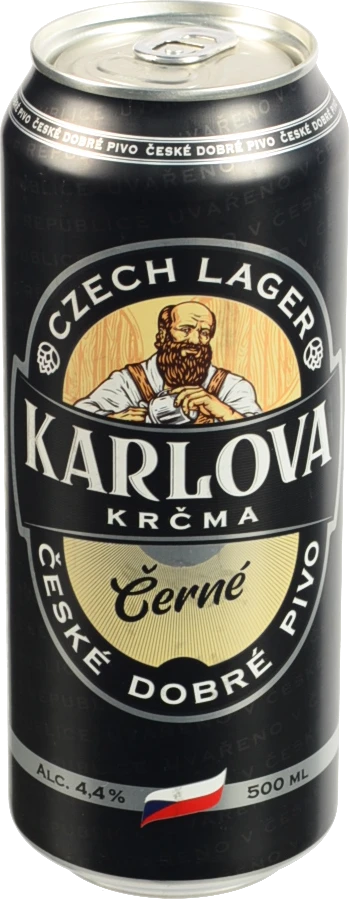 Пиво Karlova Krčma 0.5л темне Cerne