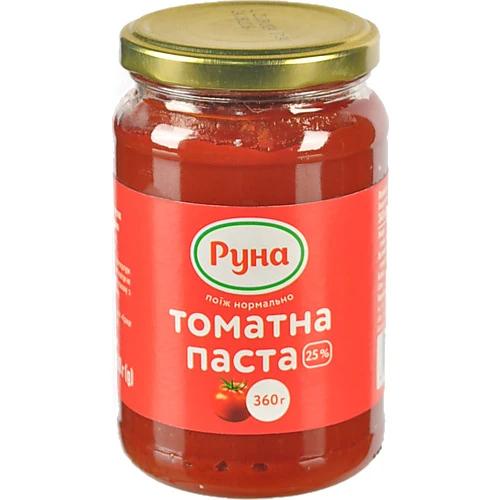Томатна паста Руна 360г