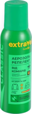 Аерозоль-репелент від комарів Extravel Classic 100 мл