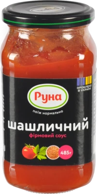 Соус Шашличний фірмовий Руна 485г