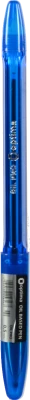 Ручка масляна Optima Oil Pro 0.5 синя