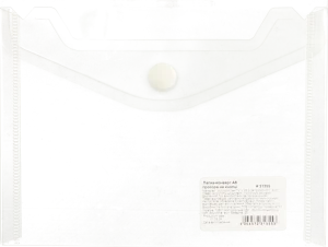 Папка Economix на кнопці А6 . прозора