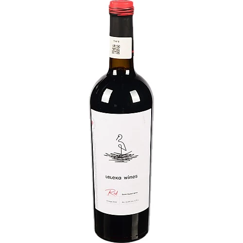 Вино Leleka Wines 0.75л червоне напівсолодке 2022р.