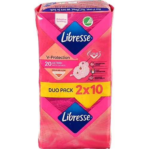 Прокладки 20шт Libresse Ultra Normal