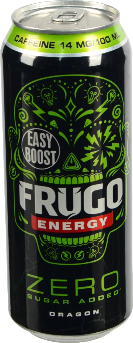 Напій Енергетичний Frugo 500мл black без цукру