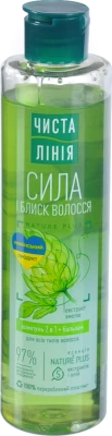 Шампунь Чиста лінія 240мл 2в1 на відварі трав