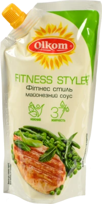 Соус майонезний 37% Fitness style Olkom д/п 295г