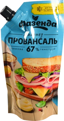Майонез Фазенда 300г 67% провансаль д.п