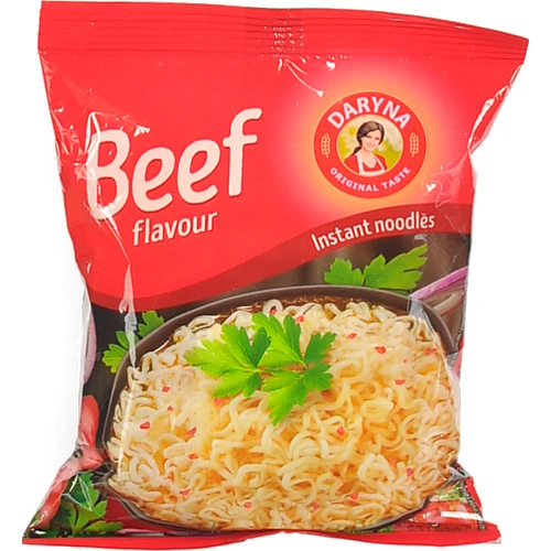 Вермішель Daryna швидкого приготування зі смаком яловичини 50г