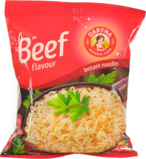 Вермішель Daryna швидкого приготування зі смаком яловичини 50г