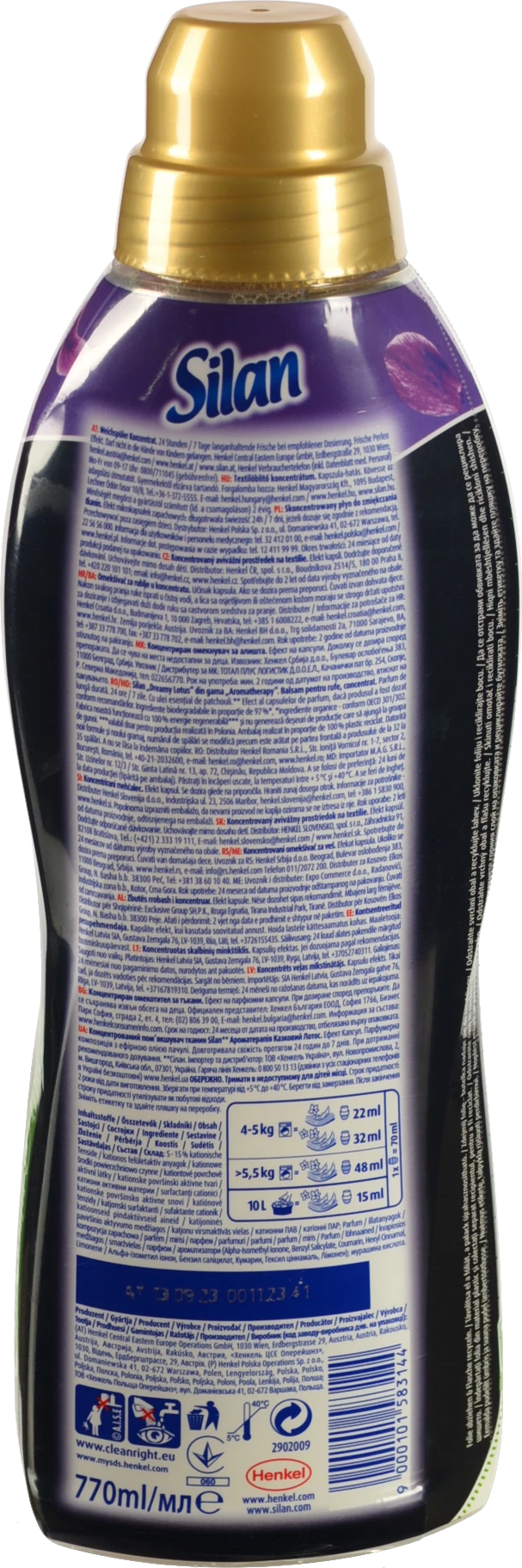 Ополіскувач Сілан Ароматерапія Казковий Лотос 770 мл