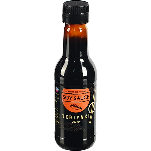 Соус соєвий 0.01 200мл теріякі пет.