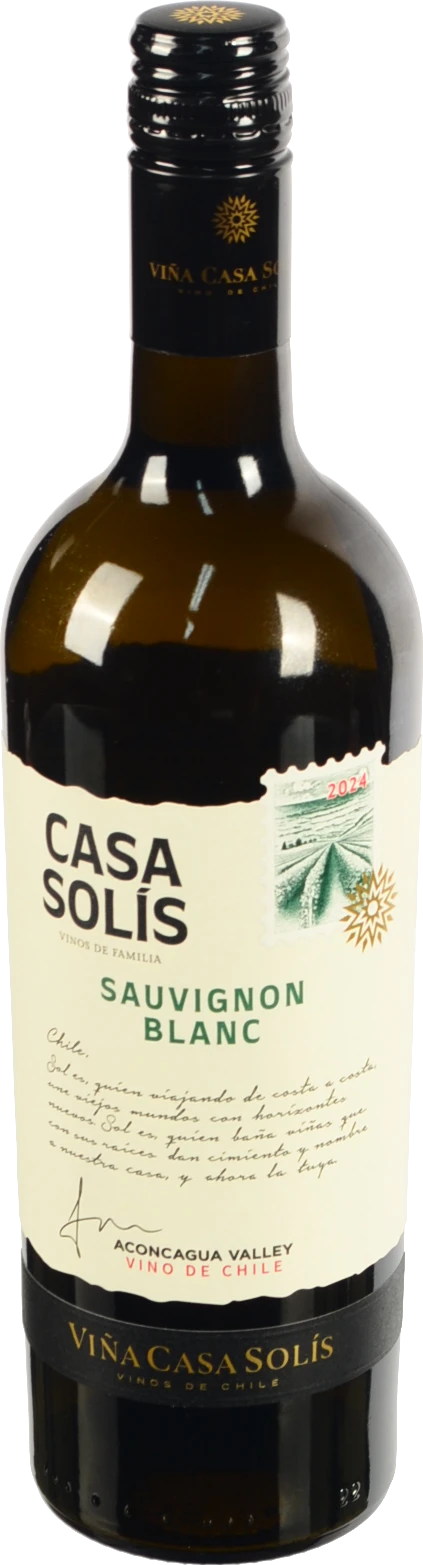 Вино Casa Solis Sauvignon Blanc сухе біле 0.75л