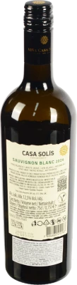 Вино Casa Solis Sauvignon Blanc сухе біле 0.75л