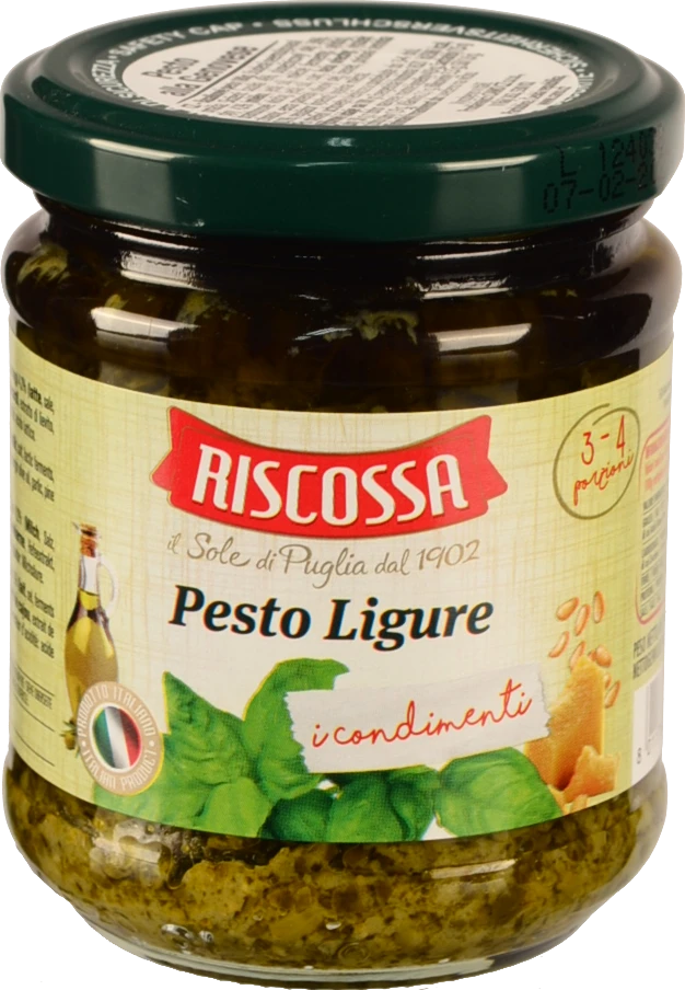 Соус Riscossa 180г Песто Genovese зелений
