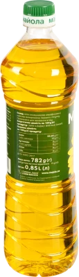 Олія соняшникова нерафінована Майола 0.85л