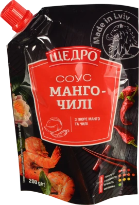 Соус Манго-чилі Щедро д/п 200г
