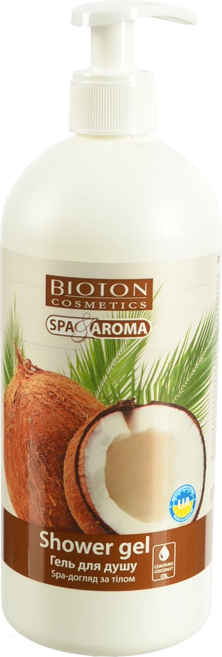 Гель д.душу Біотон 750мл кокосова олія spaaroma