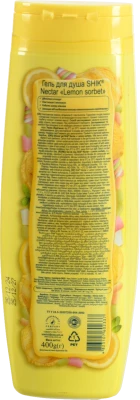 Гель д.душа Shik Nectar 400мл lemon sorbet