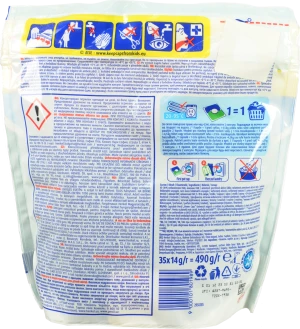 Засіб миючий для прання Персіл Капсули універсальні 35шт. цикли прання та світлих речей у капсулах Universal Power Caps Deep Clean Persil 35х14г