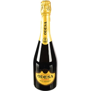 Вино ігристе Odesa 0.75л напівсолодке біле