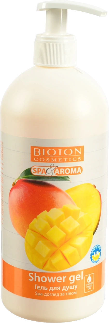 Гель д.душу Біотон 750мл олія манго spa-догляд