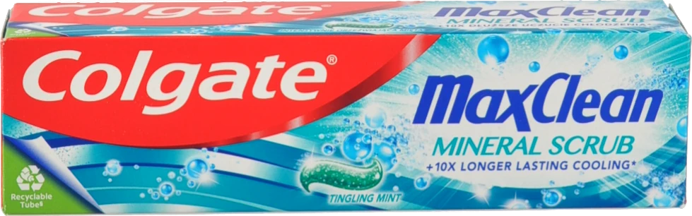 Паста зубна Tingling Mint MaxClean Mineral Scrub Colgate 75мл