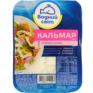 Кальмар солений ВМ 150г смужки філе в заливці
