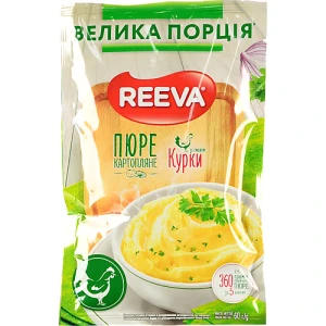 Пюре Reeva 60г картопляне курка