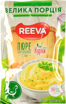 Пюре Reeva 60г картопляне курка