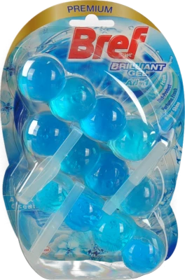Засіб для чищення унітазу Arctic Ocean Brilliant Gel Bref 3х42г