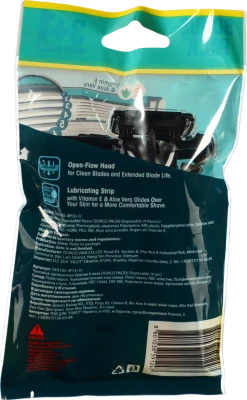 Бритва Dorco PACE6 д.чоловіків 6лез 4шт одноразова