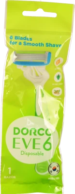 Бритва Dorco EVE одноразова д.жінок 6лез 1шт