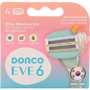 Картриджи Dorco EVE 6лез 4шт