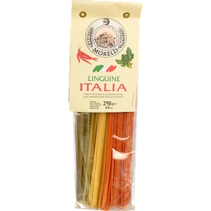 Макарони Morelli 250г лінгвіні три кольори