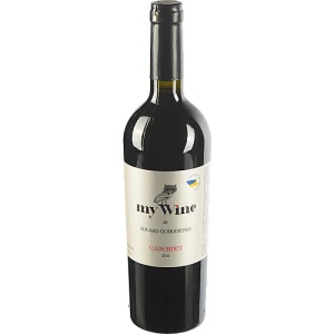 Вино My Wine Eduard Gorodetsky 0.75л Каберне Совіньйон сухе червоне