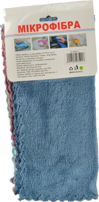 Набір серветок мікрофібра 30*30 см тип 2