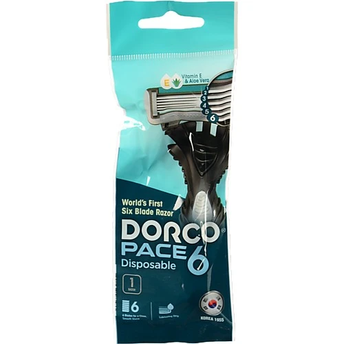 Бритва Dоrco 1шт одноразова pace 6 лез