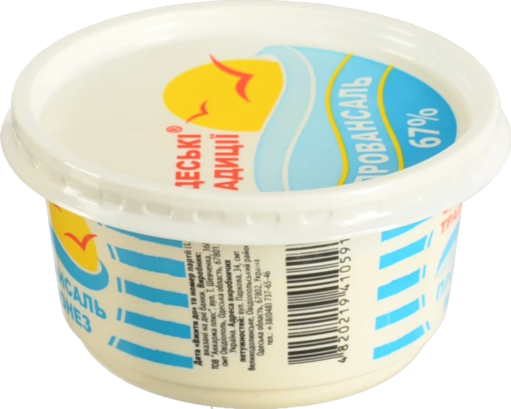 Майонез 67% Провансаль Одеські традиції ст 170г