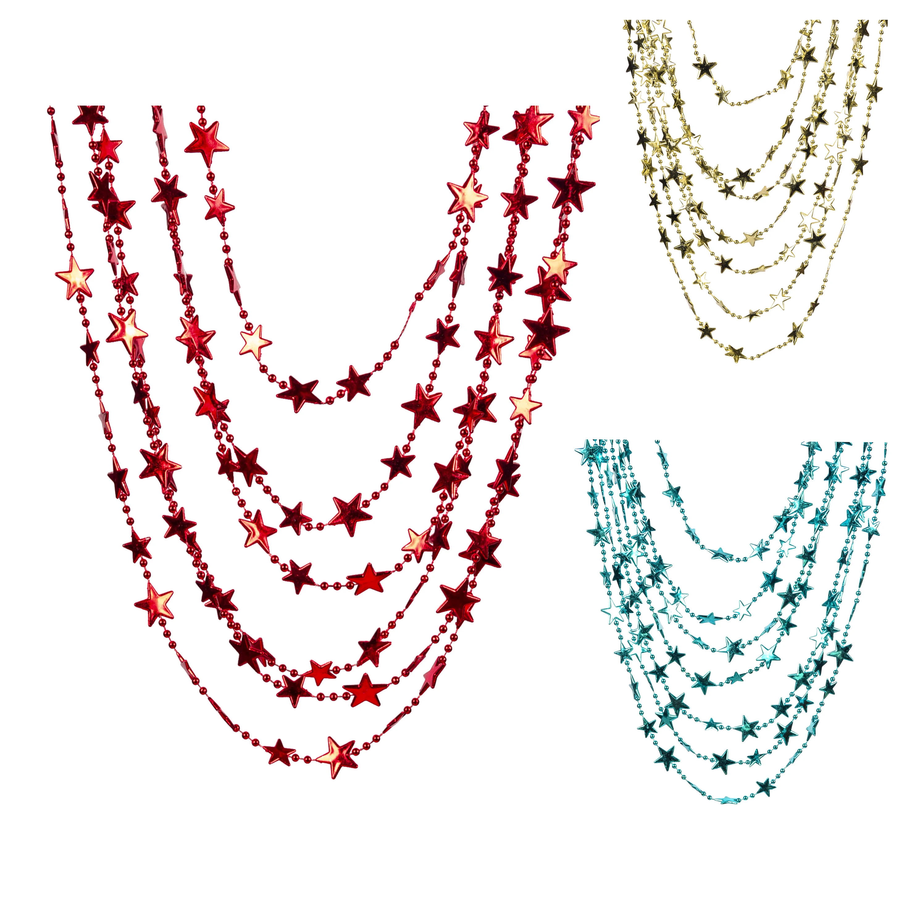 Гірлянда пластикова 4м синя