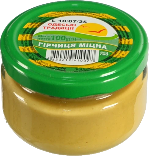 Гірчиця міцна Одеські традиції с/б 100г