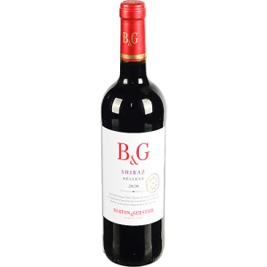 Вино B&G 0.75л шираз чер. сухе