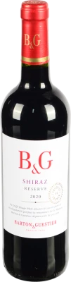 Вино B&G 0.75л шираз чер. сухе