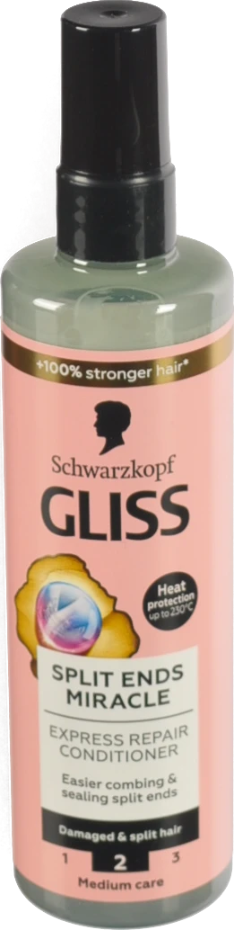 Кондиціонер-експрес для волосся Split Hair Miracle Gliss 200мл