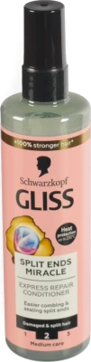 Кондиціонер-експрес для волосся Split Hair Miracle Gliss 200мл