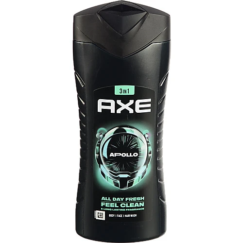 Гель д.душу та шампунь Aхе 400мл аполло