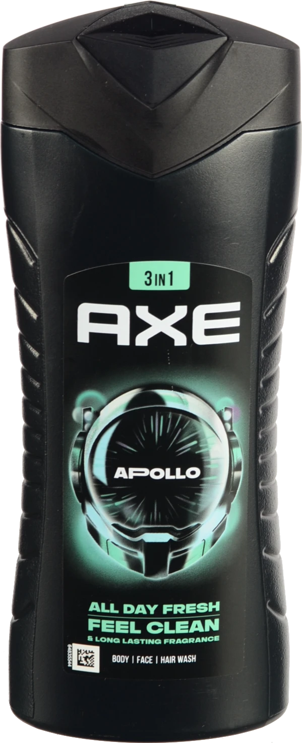 Гель д.душу та шампунь Aхе 400мл аполло